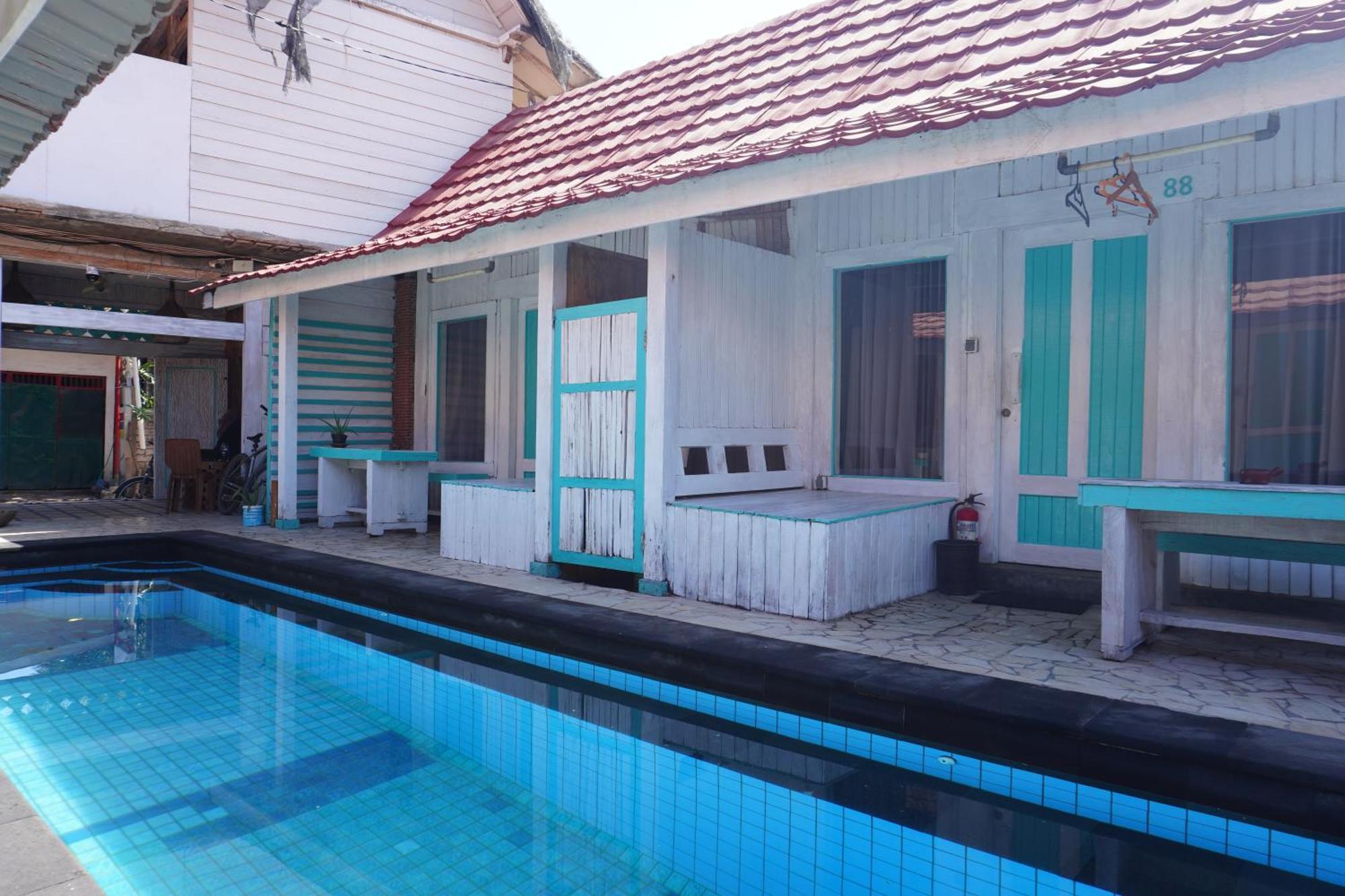 Kushak Bungalow غيلي تراوانغان المظهر الخارجي الصورة